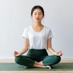 Home 14 에너지 배분 전략 수립을 위한 체크리스트 - **Prompt 1: Mindful Morning Routine**
"A serene and brightly lit indoor scene, depicting a young...