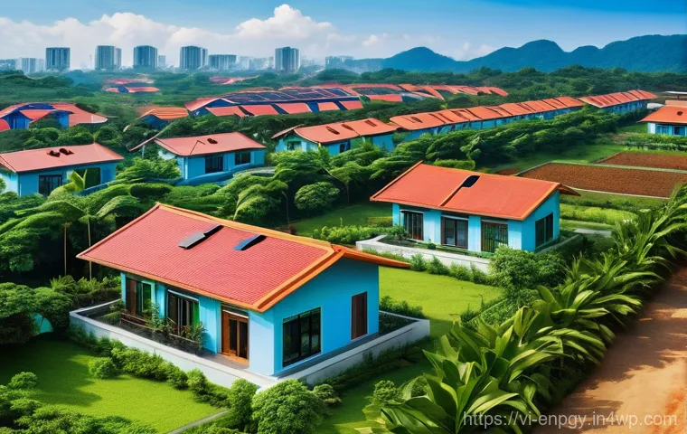 에너지 효율성을 위한 협력적 접근 방식 - **Prompt:** A warm and inviting scene inside a modern Vietnamese home, showcasing a family actively ...